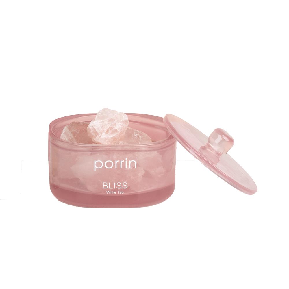 ชุดหินอโรม่าพร้อมน้ำหอม PORRIN BLISS 500 กรัม + 30 มล.