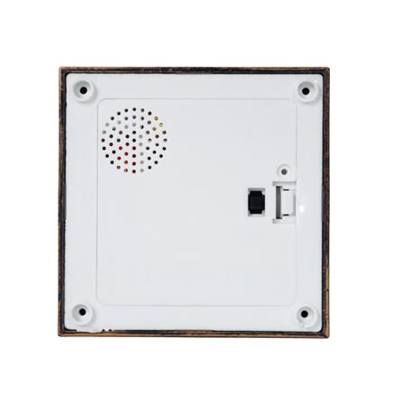 ของตกแต่งกล่องดนตรี HOME LIVING STYLE SNOWMAN 10.5x27 ซม. สีน้ำตาล_5