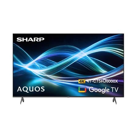 ทีวีแอลอีดี 75 นิ้ว SHARP (4K, LED, GOOGLE TV) 4T-C75HJ6000X_0