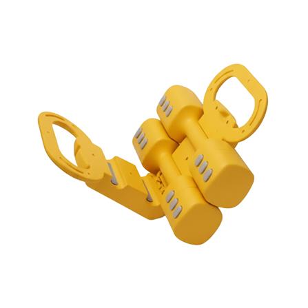 แคทเทิลเบลและดัมเบลปรับน้ำหนัก GRANDE 5 กก. สีเหลือง_2