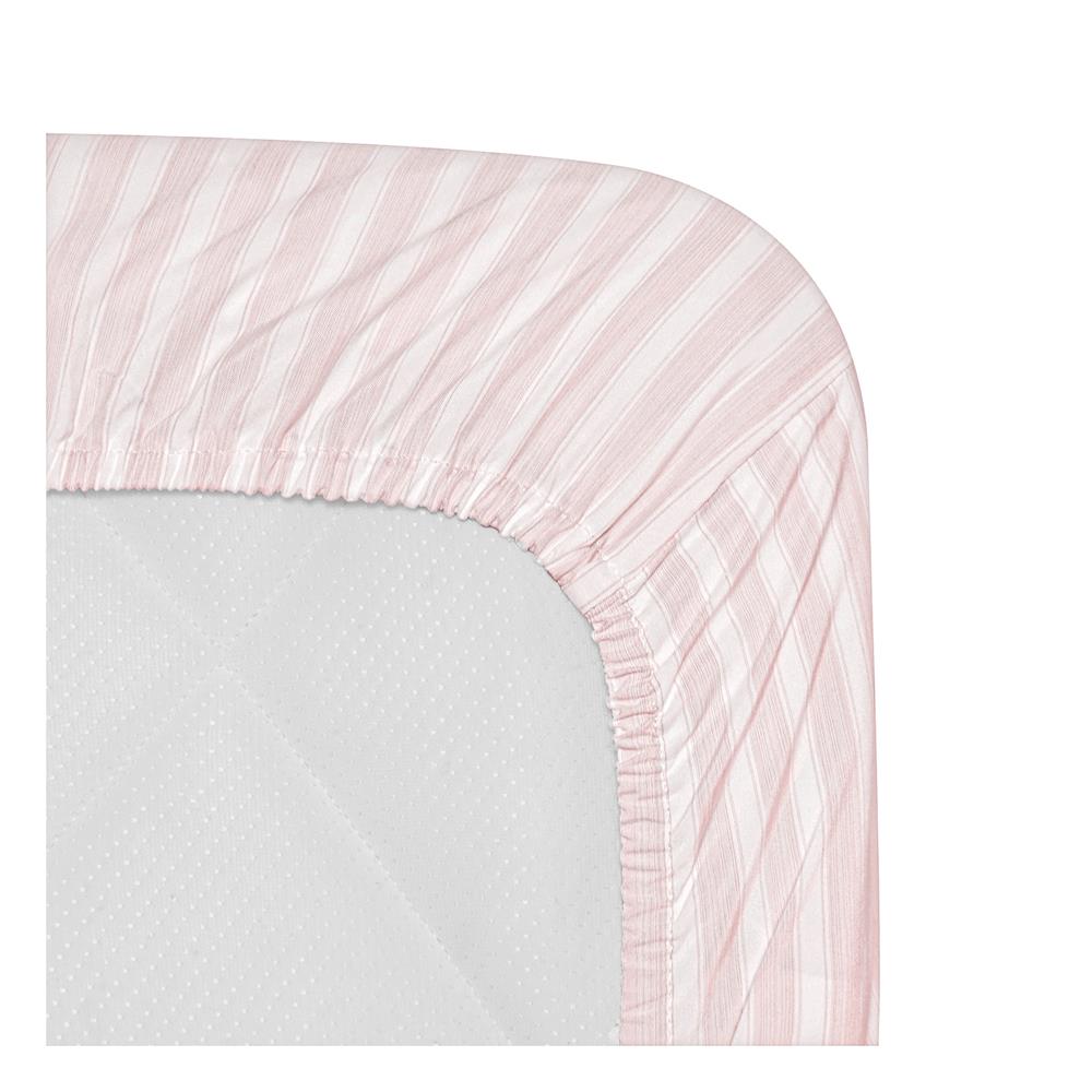 ชุดผ้าปูที่นอน 6 ฟุต (ชุด 3 ชิ้น) HOME LIVING STYLE LINEA สี PINK