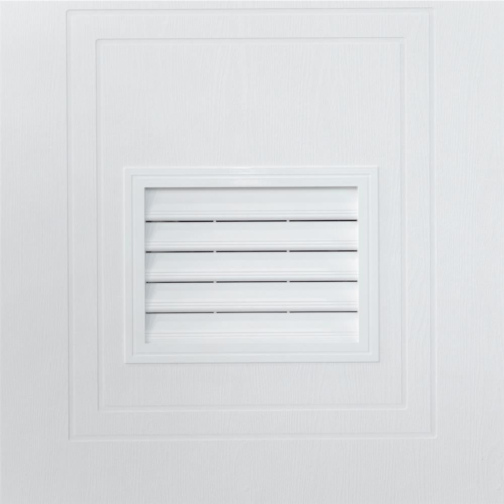 ประตูห้องน้ำ UPVC เจาะลูกบิด MODERNWOOD MLIR025 70x200 ซม. สีขาว