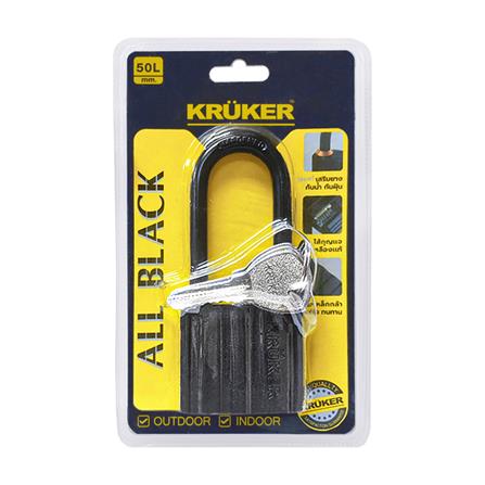 กุญแจ KRUKER KK-9562 50 มม. สีดำ_1
