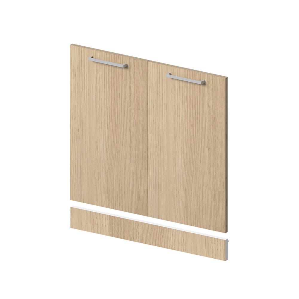 บานคู่โครงตู้ล่าง CABIN JUNO UPVC 90x83.5 ซม. สีบีช