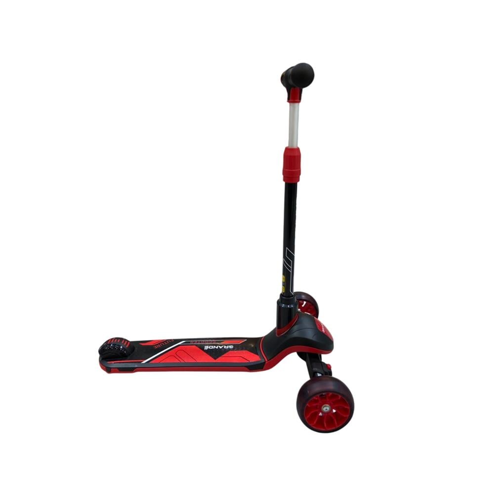 สกู๊ตเตอร์เด็ก GRANDE F3 สีดำ/แดง