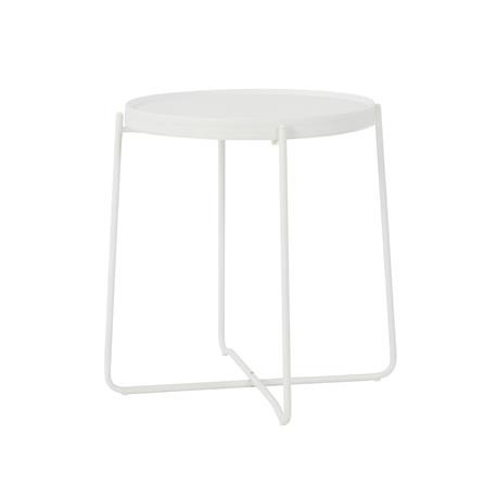 โต๊ะข้าง FURDINI FLINT สีขาว_1