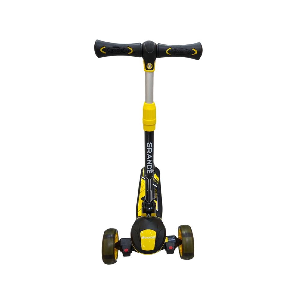 สกู๊ตเตอร์เด็ก GRANDE F3 สีดำ/เหลือง