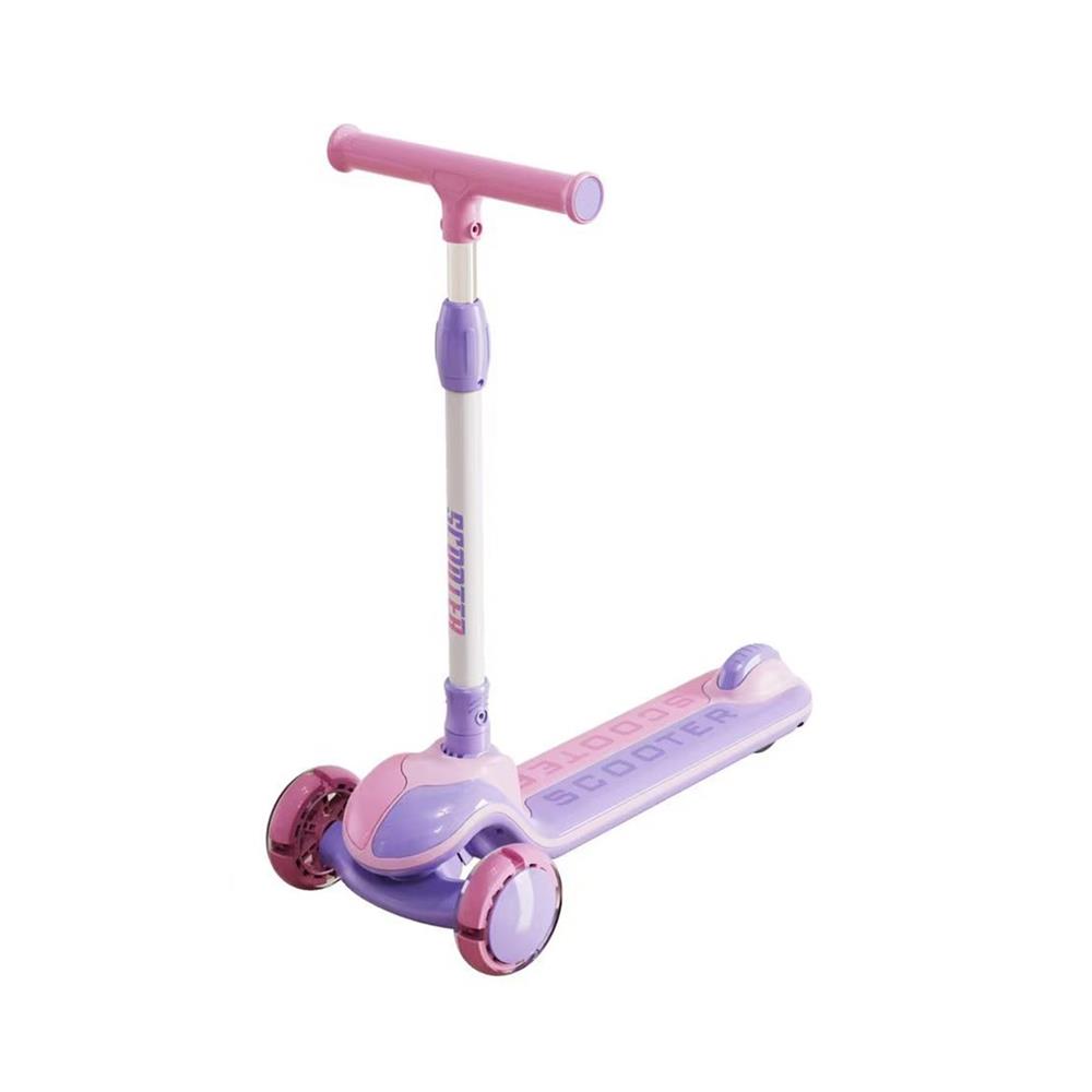 สกู๊ตเตอร์เด็ก GRANDE G1 สีม่วง/ชมพู