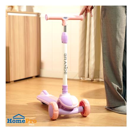 สกู๊ตเตอร์เด็ก GRANDE G1 สีม่วง/ชมพู_6