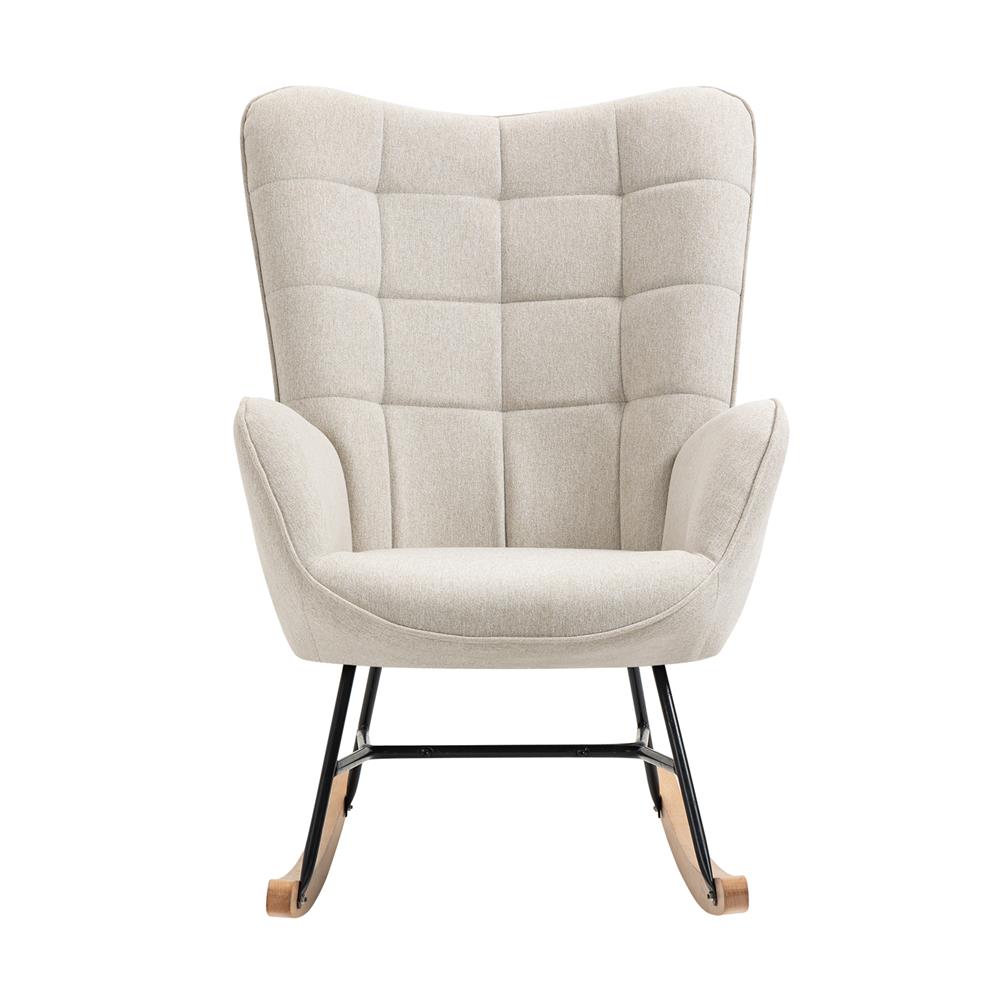 เก้าอี้พักผ่อนโยกได้ FURDINI FUNKEL สีเบจ