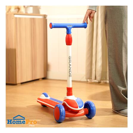 สกู๊ตเตอร์เด็ก GRANDE G1 สีน้ำเงิน/แดง_6