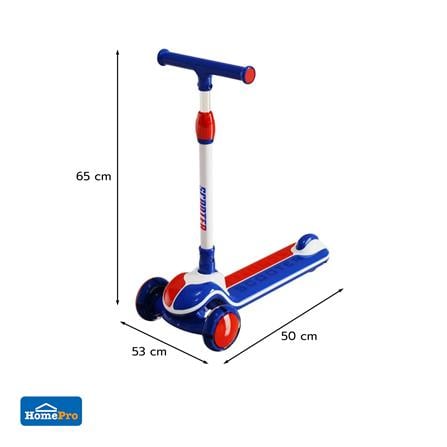 สกู๊ตเตอร์เด็ก GRANDE G1 สีน้ำเงิน/แดง_6