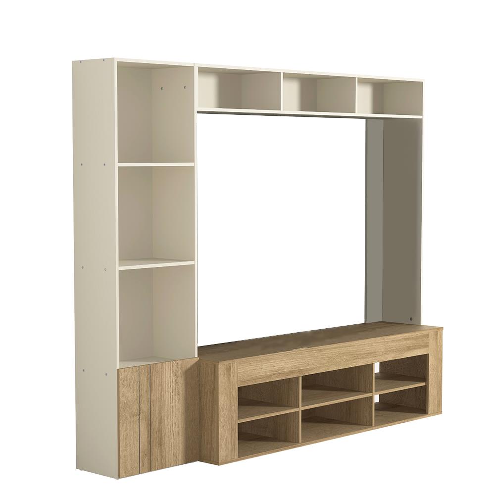 ชุดตู้วางทีวี TOMATO HOME PRESTON 179.5 ซม. สีเบจ