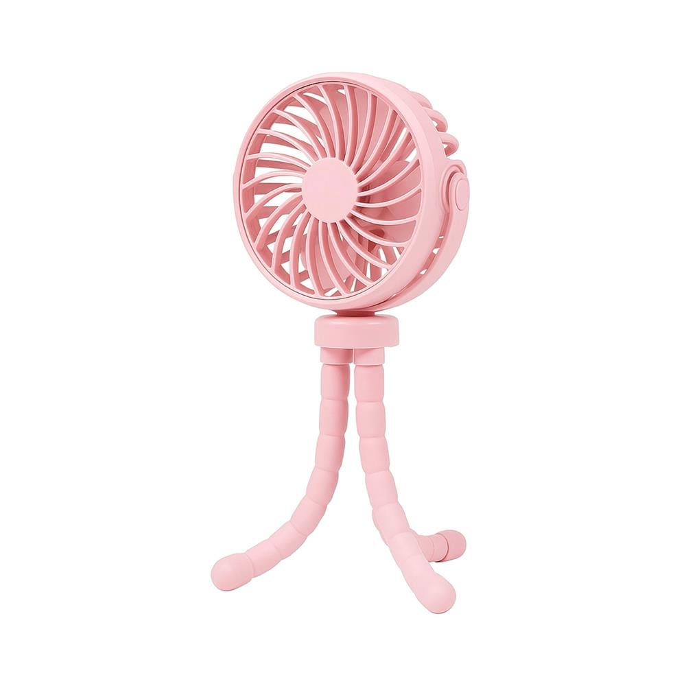 พัดลมสำหรับติดรถ GRANDE สีชมพู
