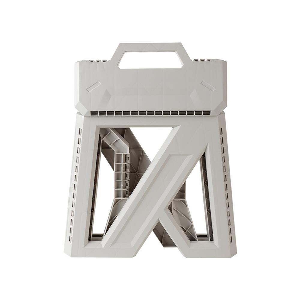 กล่องเก็บของพับได้พร้อมเก้าอี้ STACKO GLAM TOP ไม้ 59.5x41.5x34.7 ซม. สีเบจ