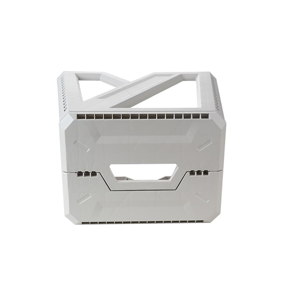 กล่องเก็บของพับได้พร้อมเก้าอี้ STACKO GLAM TOP ไม้ 59.5x41.5x34.7 ซม. สีเบจ