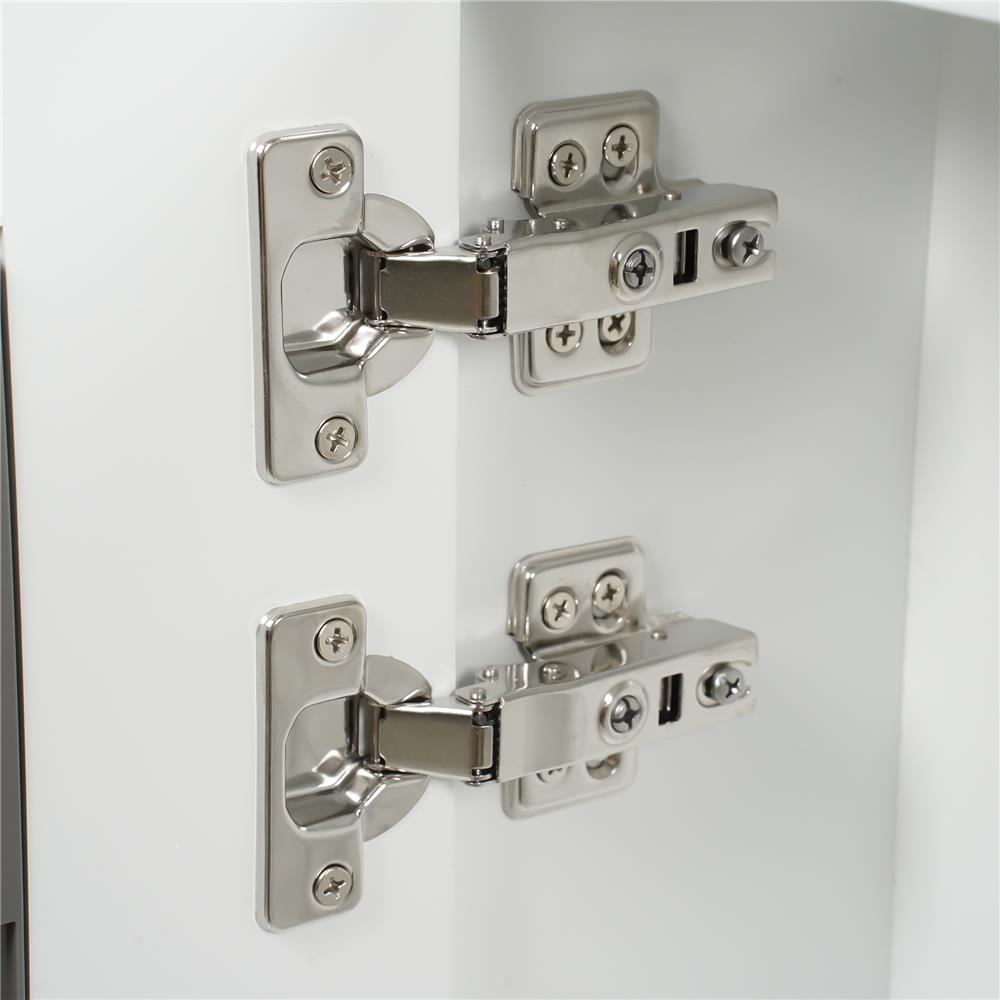 ตู้กระจก PVC MOYA VC-M2406 สีขาว