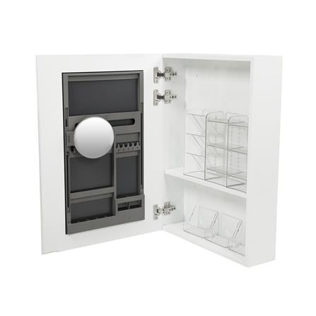 ตู้กระจก PVC MOYA VC-M2406 สีขาว_3