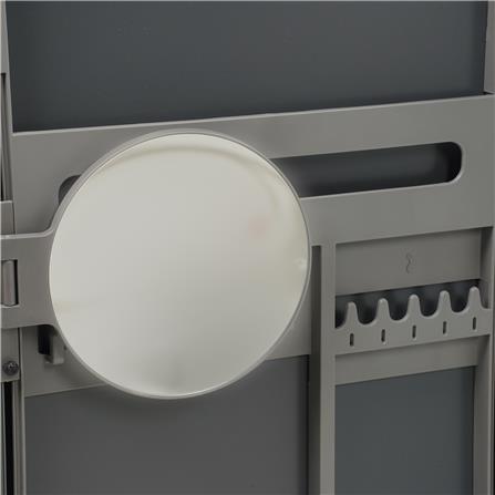 ตู้กระจก PVC MOYA VC-M2406 สีขาว_4