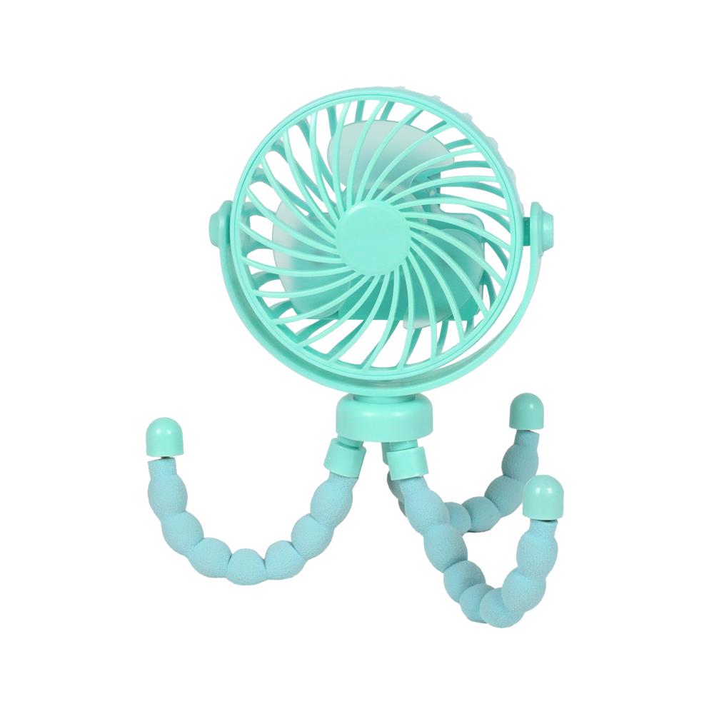 พัดลมสำหรับติดรถ GRANDE สีเขียว