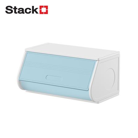 กล่องบานเปิด STACKO LITTLE-P 60x37x31 ซม. สีขาว/ฟ้า_0