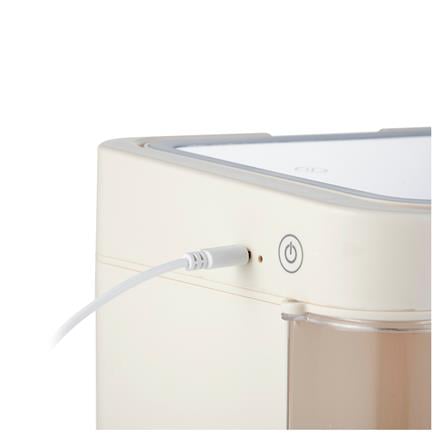 กล่องจัดเก็บเครื่องสำอาง พร้อมกระจก LED STACKO MIKA 29.7x20.6x35.5ซม. สีขาว_2