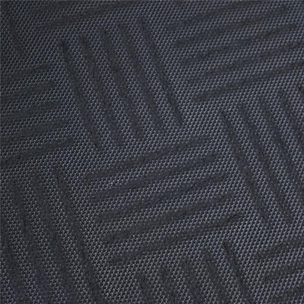 พรมเช็ดเท้าดักฝุ่น HOME LIVING STYLE SCALLOP 45X75 ซม. สีน้ำเงินเข้ม