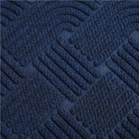 พรมเช็ดเท้าดักฝุ่น HOME LIVING STYLE SCALLOP 45X75 ซม. สีน้ำเงินเข้ม_1