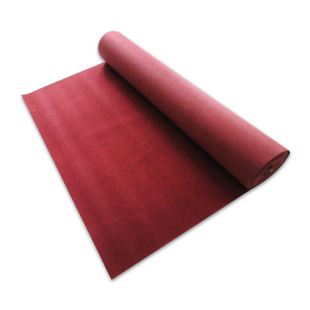 พรมอัดลอน (ตัดขายเป็นเมตร) HOME LIVING STYLE PISO หนา 4 มม. หน้ากว้าง 2 ม. สีแดงเข้ม