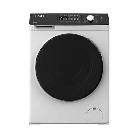เครื่องซักผ้าฝาหน้า HITACHI BD-904HVOW 9 กก. 1400RPM อินเวอร์เตอร์ สีขาว_0