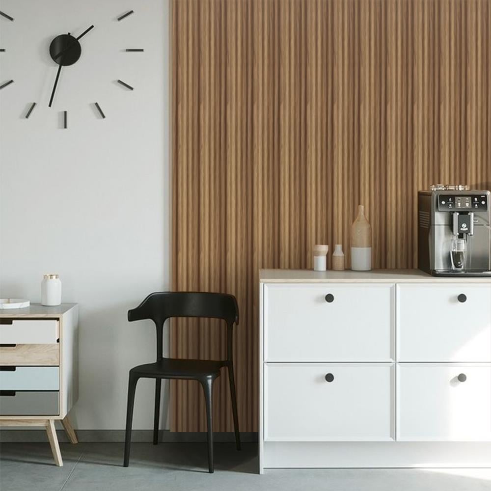 แผ่นผนัง PVC INOVAR FLOOR WPA678A 15x1.3x240 ซม. สี MONTANA OAK