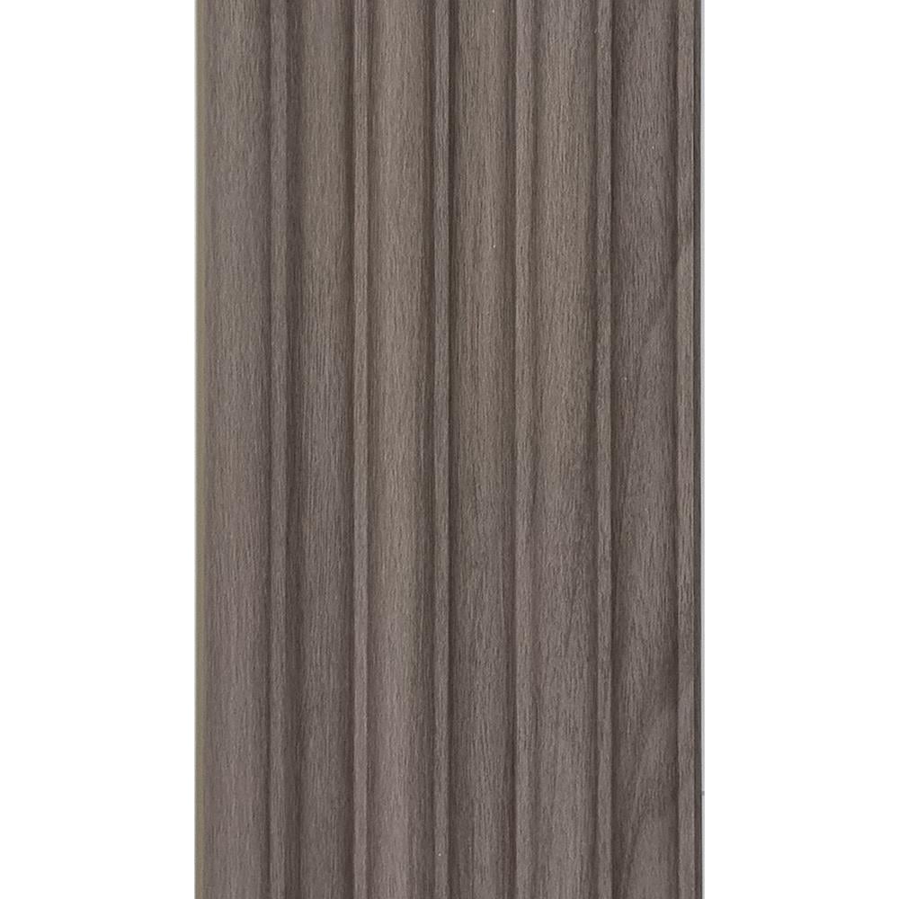 แผ่นผนัง PVC INOVAR FLOOR WPG886A 14.7x1.9x240 ซม. สี SCAN TEAK