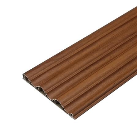 แผ่นผนัง PVC INOVAR FLOOR WPG863A 14.7x1.9x240 ซม. สี BURMESE TEAK_0