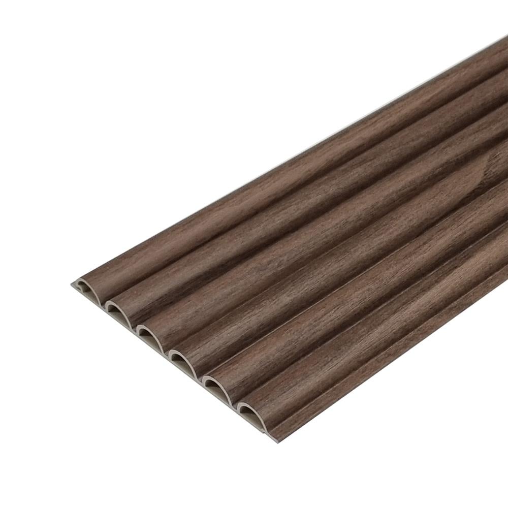 แผ่นผนัง PVC INOVAR FLOOR WPA870A 15x1.3x240 ซม. สี ENGLISH WALNUT