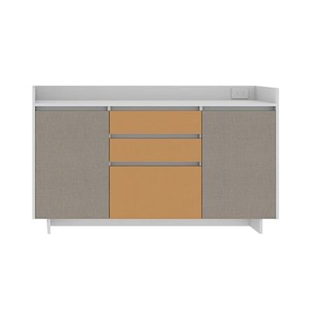 ตู้เตี้ย SB FURNITURE HAVEN 19211478 160 ซม. สีขาว_0