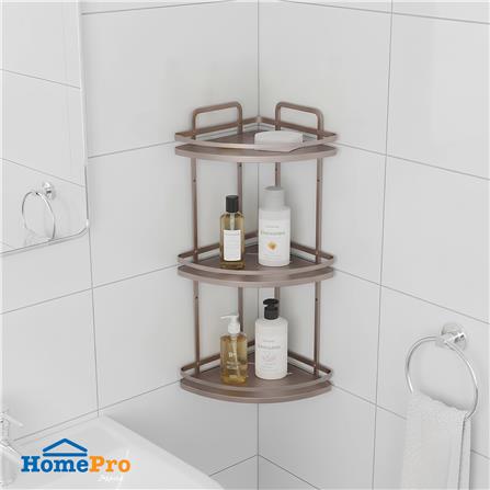 ชั้นแขวนเข้ามุม 3 ชั้น MOYA K250426T สีบรอนซ์ทอง_4