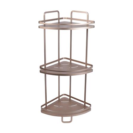 ชั้นวางเข้ามุม 3 ชั้น MOYA K250421T สีบรอนซ์ทอง_1