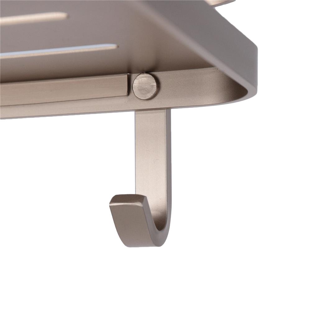 ชั้นแขวนติดผนัง 2 ชั้น MOYA K250427T สีบรอนซ์ทอง