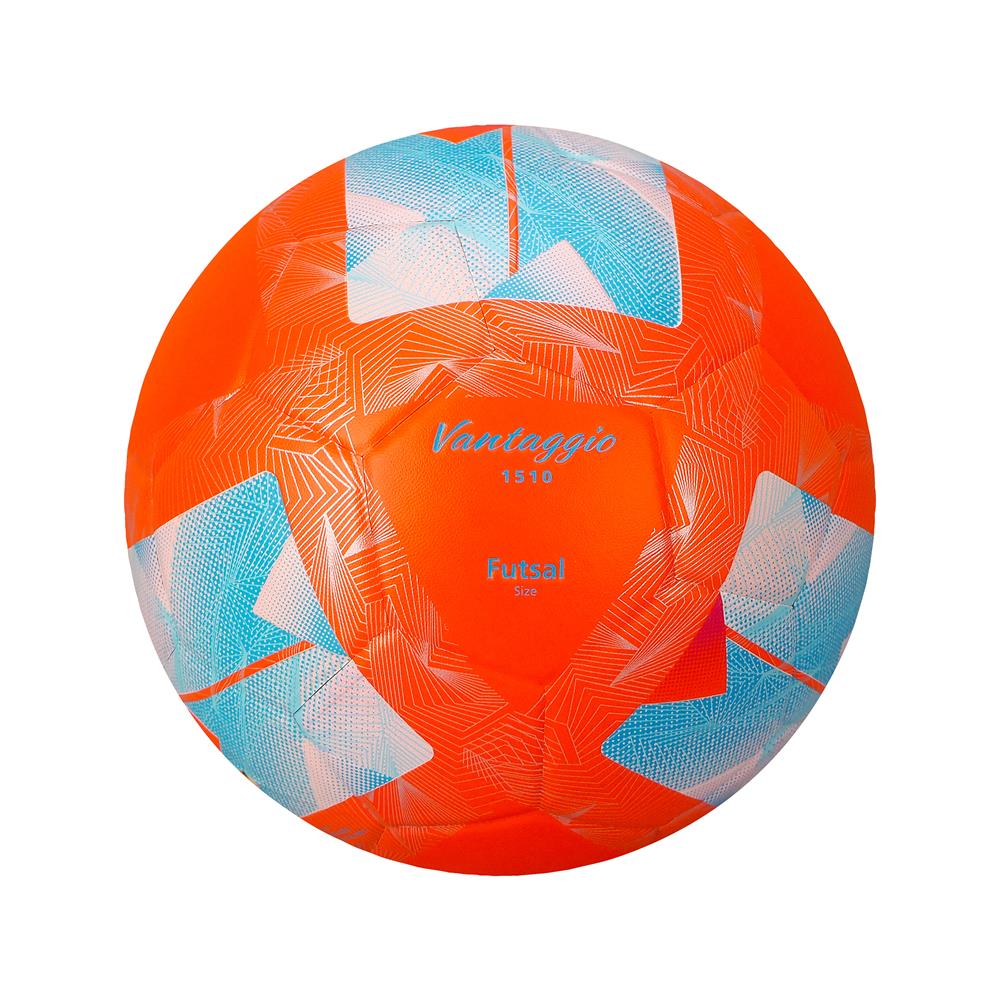 ลูกฟุตซอล PVC หนังอัด MOLTEN F9N1510 สีส้ม/ฟ้า