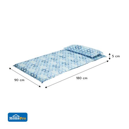 ที่นอนปิกนิก HOME LIVING STYLE MOTION 90x180 ซม. สี BLUE_8