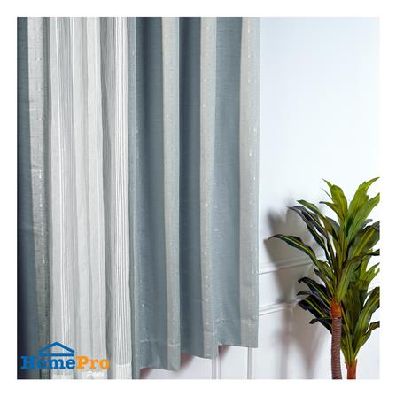 ผ้าม่าน EYELET HOME LIVING STYLE FANAR UV 140X160 ซม. สีเทา_3