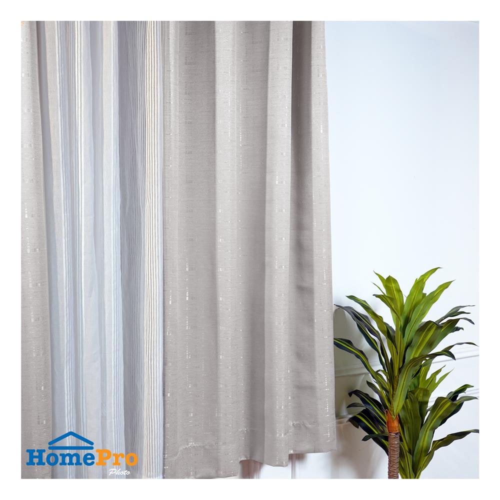 ผ้าม่าน EYELET HOME LIVING STYLE FANAR UV 140X160 ซม. สีครีม