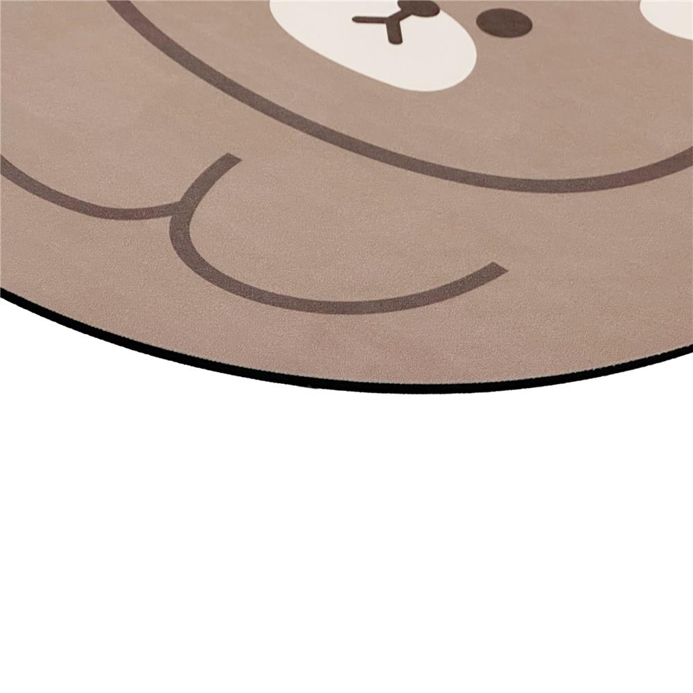พรมพียู HOME LIVING STYLE BEAR 45x70 ซม. สีน้ำตาล