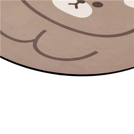 พรมพียู HOME LIVING STYLE BEAR 45x70 ซม. สีน้ำตาล_3