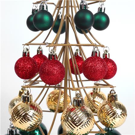 ต้นคริสต์มาสบอล STAR HOME LIVING STYLE 15.5x44 ซม. หลากสี_2