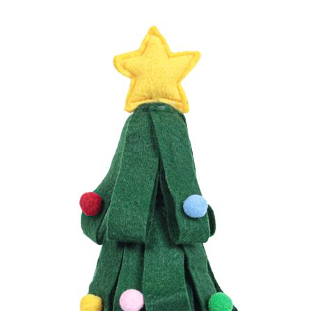 ต้นคริสต์มาสปอมปอม STAR HOME LIVING STYLE 15x30 ซม. สีเขียว_1