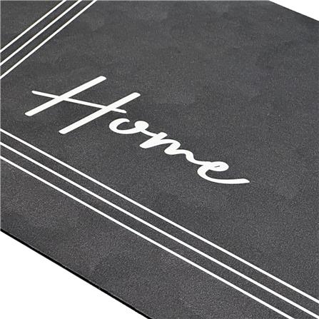 พรมพียู HOME LIVING STYLE HOME 45x70 ซม. สีดำ_2