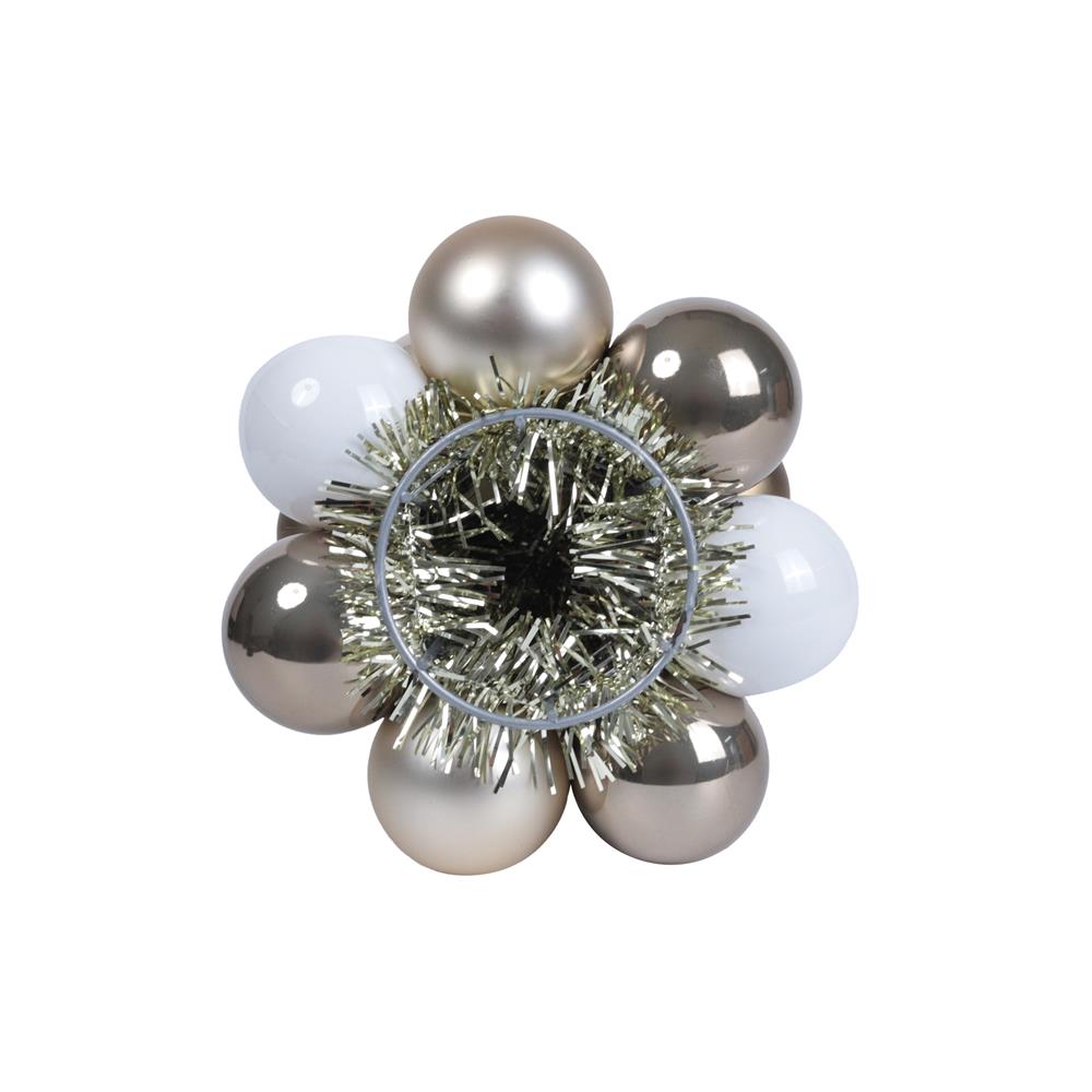 ต้นคริสต์มาสบอล HOME LIVING STYLE 18.3x39.5 ซม. สีทอง