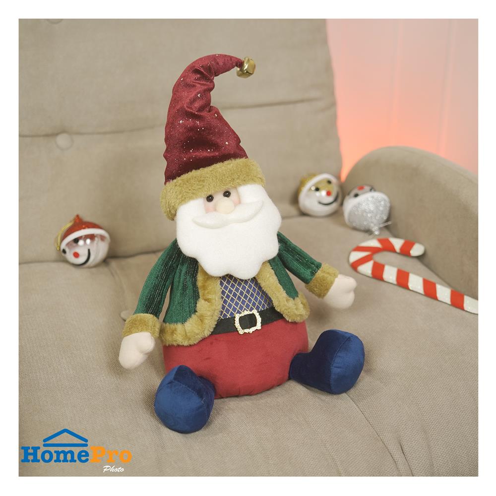 ของตกแต่งซานต้าแบบนั่ง HOME LIVING STYLE 20x44 ซม. หลากสี