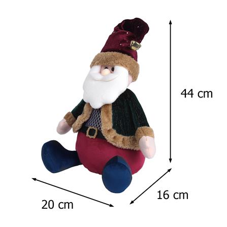 ของตกแต่งซานต้าแบบนั่ง HOME LIVING STYLE 20x44 ซม. หลากสี_7